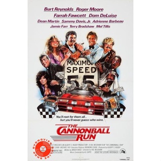 DVD The Cannonball Run (1981) เหาะแล้วซิ่ง (เสียง ไทย/อังกฤษ ซับ อังกฤษ) DVD