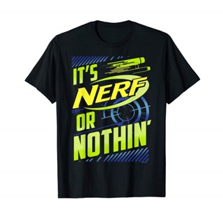 ถูกสุดๆใหม่ เสื้อยืดลําลอง แขนสั้น คอกลม พิมพ์ลาย Nerf It Nerf or nothin แฟชั่นฤดูร้อน สําหรับผู้ชาย UVLNรหัสเต็ม