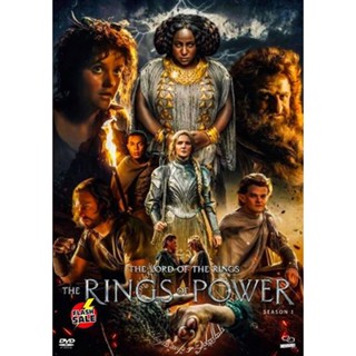 DVD ดีวีดี The Lord of the Rings The Rings of Power (2022) Season 1 เดอะลอร์ดออฟเดอะริงส์ แหวนแห่งอำนาจ ปี 1 (8 ตอนจบ) (