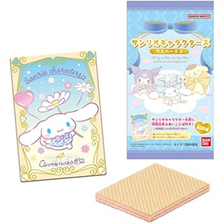 【ส่งตรงจากญี่ปุ่น】Sanrio เวเฟอร์ตัวละคร 3 (20 ชิ้น) โชกุกัน / เวเฟอร์ (ขนมอบ) (Sanrio Character)