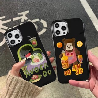 ✅เคสโทรศัพท์มือถือ แบบนิ่ม ลายการ์ตูนน่ารัก สําหรับ Iphone 12 14promax Xr 78p 13 11 QWBZ