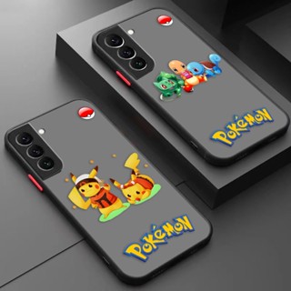 เคสโทรศัพท์มือถือ ผิวด้าน ลายโปเกม่อน Bulbasaur Squirtle Charizard สําหรับ Samsung Galaxy S23 S22 S21 S20 S10 S10E S9 S8 Note 20 10 Plus Lite Ultra 5G