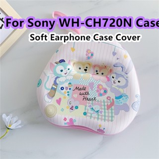 【Yoshida】เคสหูฟัง ลายการ์ตูน ความจุสูง สําหรับ Sony WH-CH720N WH-CH720N