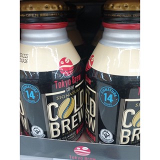 TOKYO BREW พร้อมเสิร์ฟกาแฟสกัดเย็น 275มล. *4 กระป๋อง TOKYO BREW ready to serve cold brew coffee 275ml *4 cans