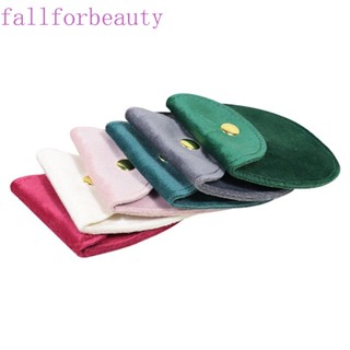 Fallforbeauty กระเป๋าเก็บเครื่องประดับ ผ้ากํามะหยี่ อเนกประสงค์ สําหรับผู้หญิง