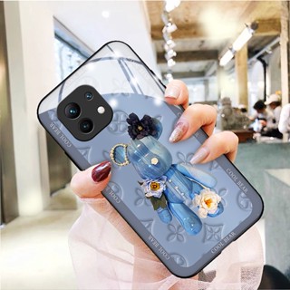 Dmy เคสกระจกนิรภัย แฟชั่น สําหรับ xiaomi 11 lite 12T 11T pro 10T 9T Note 10 POCO M5 M4 pro M3 X3 NFC X4 pro F3 GT F4