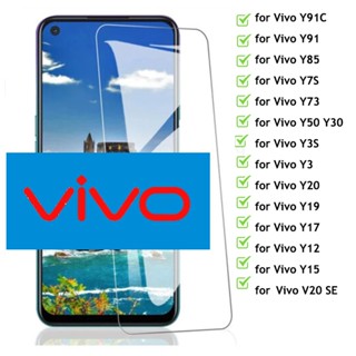 กระจกนิรภัยกันรอยหน้าจอ 2.5D 9H สําหรับ Vivo Y51 Grand Y65 Y66 Y67 Y69 Y70 Y71 Y75 Y79 Y83 Y85 Y91 Y93 Y95 Y97 pro 2018 2020 TEAM