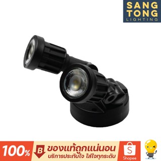 แสงไฟส่องสว่าง BEC โคมไฟภายนอก LED 5W garden light สำหรับสปอทไลท์  P Series แสงเหลือง warm white 3000K ไฟภายนอก