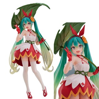 โมเดลฟิกเกอร์ Hatsune Miku Virtual Singer Miku Thumbelina ขนาด 22 ซม. สําหรับตกแต่งโต๊ะทํางาน