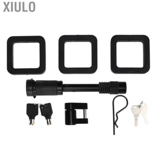 Xiulo Hitch Receiver Pin Lock Secure Trailer Hitch Locking Pin Easy Operation Electrophoretic  Rust Proof with Muffler Pads for