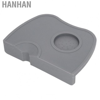 Hanhan Coffee Tamper Mat  Dishwasher Safe Coffee Tamping Pad Single Hole  Grade  for Table Corner