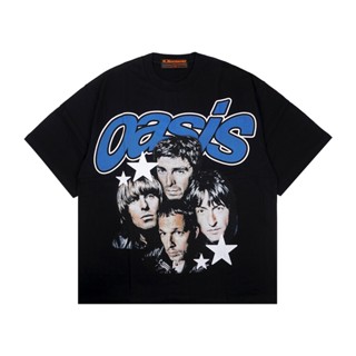 เสื้อยืด OASIS OVERSIZE สีดํา