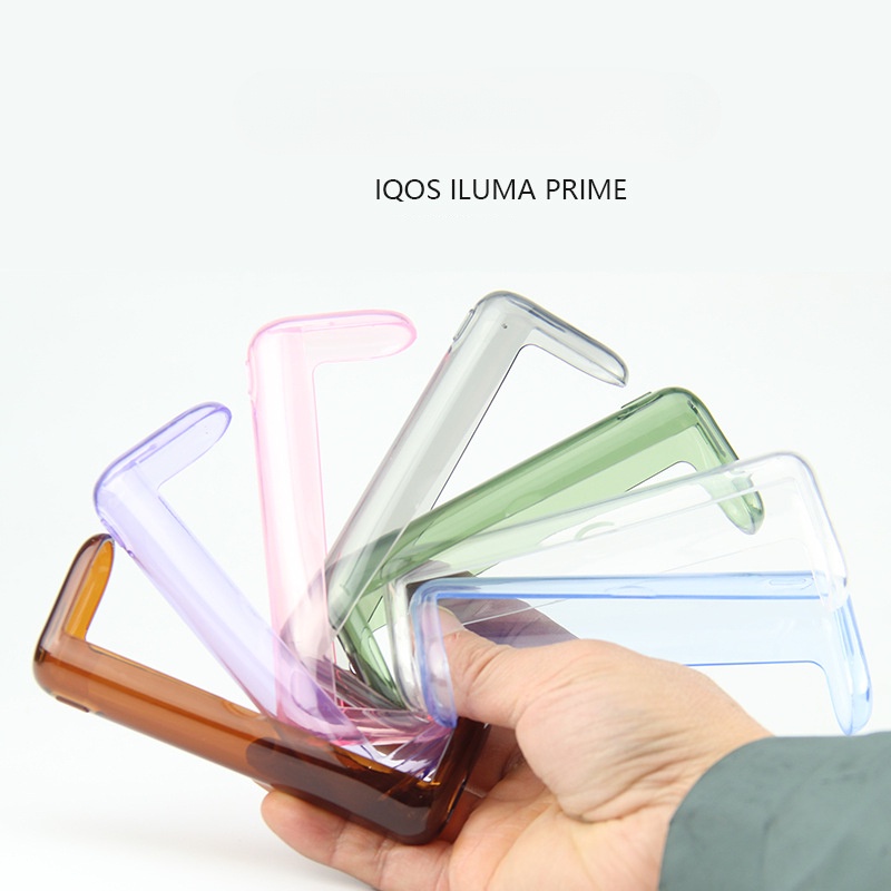 Tpu เคสป้องกันแบบโปร่งใสสําหรับ IQOS Iluma Prime อุปกรณ์เสริมกระเป๋าเก็บเคส