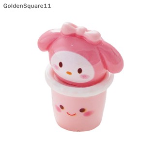 Goldensquare จี้เรซิ่น รูปการ์ตูนสัตว์น่ารัก สามมิติ สีมาการอง แฮนด์เมด DIY สําหรับตกแต่งโทรศัพท์มือถือ