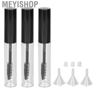 Meyishop 3pcs Empty  Tube Eyelash Wand Home Makeup DIY Eyelash Growth Serum