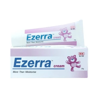 Ezerra Cream 25g เอเซอร์ร่า ครีมบำรุงผิวเด็ก ลดผื่นคัน ผิวแห้ง อักเสบ สำหรับผิวแพ้ง่าย