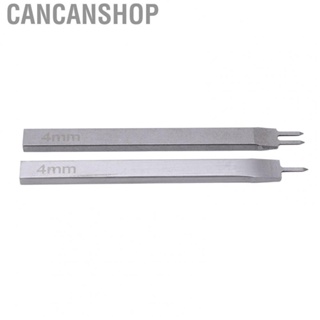 Cancanshop Leather Prong Chisel  DIY Prong Chisel Simple Operation  for Leather Punching for Auxiliary