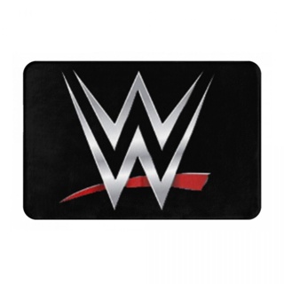 Wwe พร้อมส่ง พรมเช็ดเท้า ผ้าสักหลาด กันลื่น ดูดซับน้ํา แห้งเร็ว 16x24 นิ้ว สําหรับห้องน้ํา