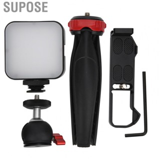 Supose Desktop Tripod With Fill Light Mini Vlogging Kit For