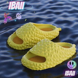 IBAII. ใหม่รองเท้าแตะทุเรียนคู่รองเท้าแตะบ้าน Soled หนา