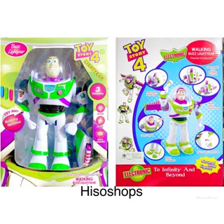 ตุ๊กตา Buzz Lightyear Toy Story มีปีก กางได้หุบได้และ woody แบบมีไฟ เดินได้ Sound and Light Action Toys ราคาต่อ1ตัว