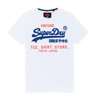 เสื้อยืดแขนสั้น พิมพ์ลาย Superdry Street Wear สําหรับผู้ชาย