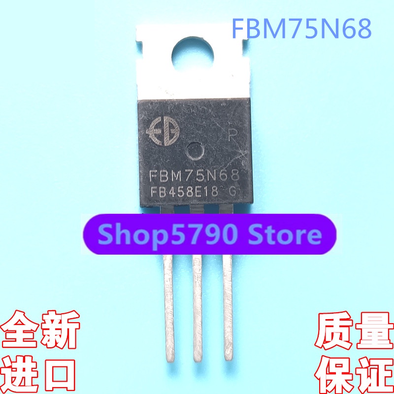 นําเข้าใหม่ FBM75N68 TO-220 หลอดผล MOSField 68V 80A