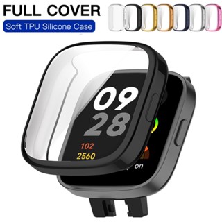 สําหรับ Xiaomi Redmi Watch 3 TPU เคสป้องกันเต็มรูปแบบ ชุบป้องกัน