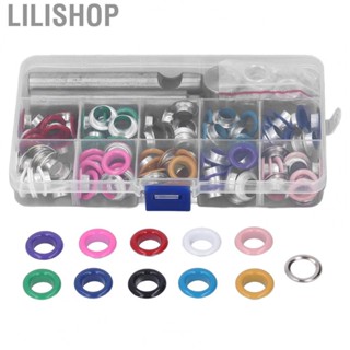 Lilishop Grommet Tool Kit  120Pcs Eyelets Eyelet Kit Wide Application  for Belts