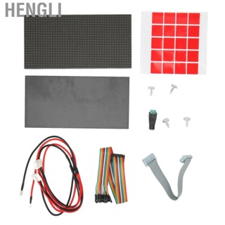 Hengli Matrix Panel RGB 64x32 Pixels 3mm Pitch 2048 Individual RGB LEDs Adjustable Brightness Full Color  Matrix Display