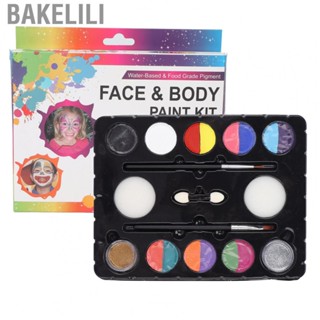 Bakelili Face Paint Kit Gentle 2 Glitter  Dries Quickly Easy To Apply Body Paint Kit for Parties for Christmas for Adult