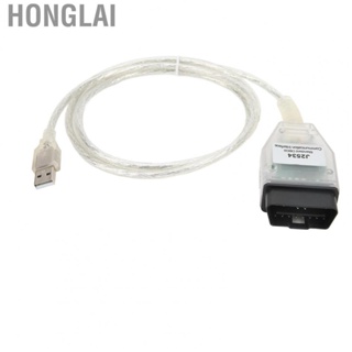 Honglai OBD2   Multiple Languages SMD  Diagnostic Interface Cable for Mini VCI V17.00.020 Wearproof FTDI FT232RQ   for Vehicle