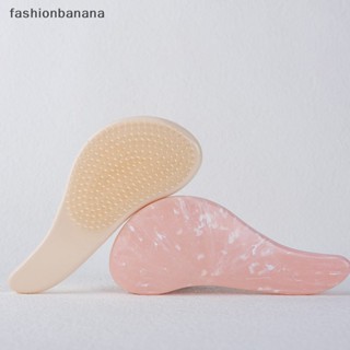 [fashionbanana] แปรงหวีผม ป้องกันไฟฟ้าสถิตย์ ลายหินอ่อน