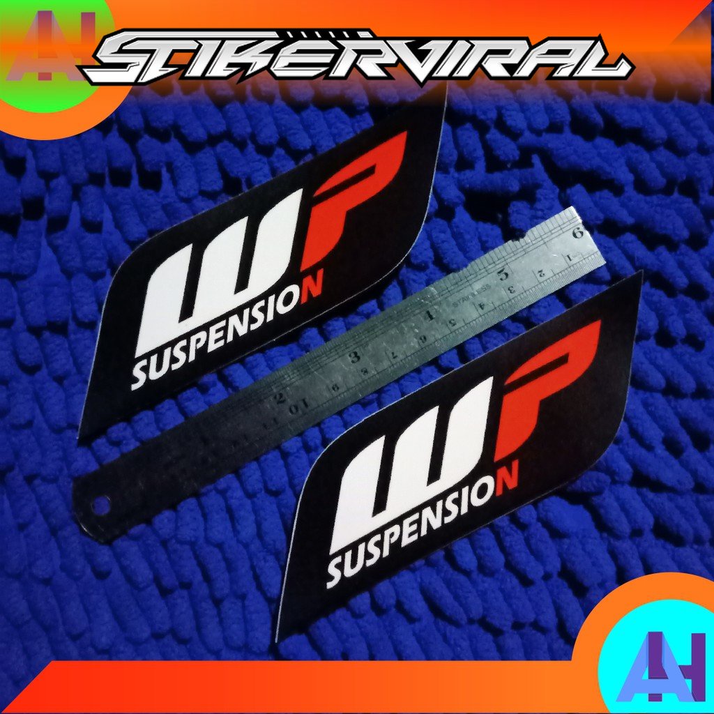 สติ๊กเกอร์ตัดช่วงล่าง WP. สติ๊กเกอร์ช่วงล่าง. สติ๊กเกอร์ WP SUSpension. WP WP WP WP