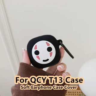 【Case Home】เคสหูฟัง แบบนิ่ม ลายการ์ตูน สําหรับ QCY T13 QCY T13