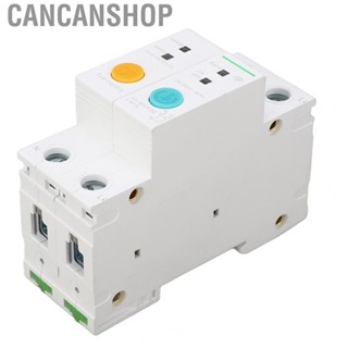 Cancanshop WiFi Switch Circuit Breaker  WiFi Smart Circuit Breaker  Real Time  30mA Earth Leakage Protection  for Smart Home Devices