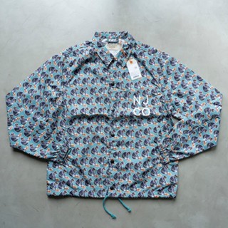 *[CLEARANCE] Josef Coach JKT Little Boy สี Turquoise เสื้อแจ็คเก็ตผ้าร่ม Nudie ของแท้ 100%