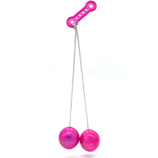 Lato Lato Ball Pro-clackers ลูกบอลป๊อปบอล กันชน ลัตโตะ ลาโตะ โรงเรียน ของเล่น Lato Lato Ball 3 ซม. ไวรัส เกมของเล่น สว่างขึ้น LED