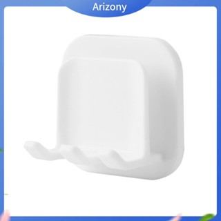 Arizony|  ชั้นวางแปรงสีฟัน แบบติดผนัง กันลื่น 2 ช่อง มีกาวในตัว อุปกรณ์เสริม สําหรับห้องน้ํา