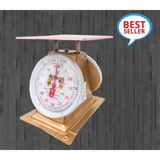 ** ส่งฟรี Kerry **Best Seller Kitchen Scales 60 KG เครื่องชั่งสปริง ขนาด 60 กิโล สิงห์คู่สมอ จานแบน