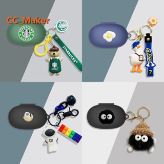 Baseus Bowie WM03 Case Cartoon Starbucks Coffee Bear Keychain Cute Plush Briar Pendant Baseus WM03 Silicone Soft Case Cute Dinosaur Astronaut Baseus WM01 / WM02 / WM02+ Cover Soft Case Shockproof Case Protective Case Baseus E3 E8 Case