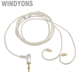 Windyons Headphone Upgrade Cable  Flexible Replacement Headphone Cable 2 Pin 0.78mm  for ZS4 for Es5