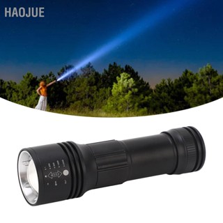 HaoJue ไฟฉาย Telescopic Zoomable Type C แบบชาร์จไฟได้ IP65 ไฟฉายแม่เหล็กแบบพกพากันน้ำ