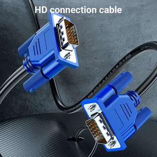สายVGA สายต่อจอคอมพิวเตอร์ เวอร์ชั่น สายต่อภาพ Monitor Full Copper HD VGA MaleTo Male 15pin 1.5M/3M