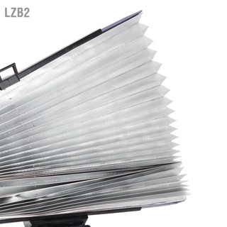 LZB2 กระจกบังลมแบบหดได้ Sun Shade Summer หน้าจอพับ UV Ray Reflector สำหรับรถยนต์