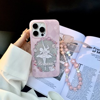 เคสโทรศัพท์มือถือแบบแข็ง ลายกระดิ่งเต้นรํา สําหรับ IPhone 11 12 12Pro 12ProMax 13 13Pro 13ProMax 14 14Pro 14ProMax