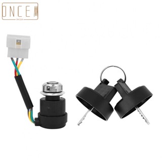 【ONCEMOREAGAIN】Ignition Key Switch Electric Door Lock For 178F/186F Gasoline Generator Switch