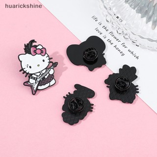 SANRIO Huarickshine^^ เข็มกลัด รูปแมวน่ารัก เครื่องประดับแฟชั่น สําหรับผู้หญิง