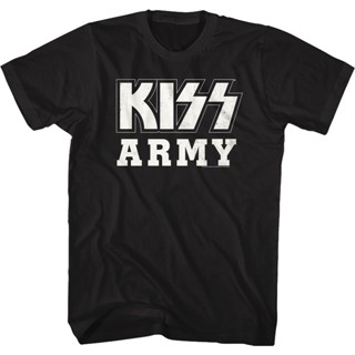 เสื้อเชิ้ต ลายทหาร KISS