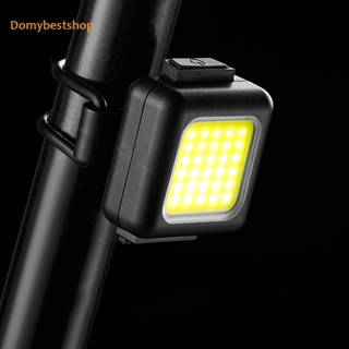 [Domybestshop.th] Cob ไฟหน้า LED 130LM 80LM 150mAh กันน้ํา อุปกรณ์เสริม สําหรับรถจักรยาน